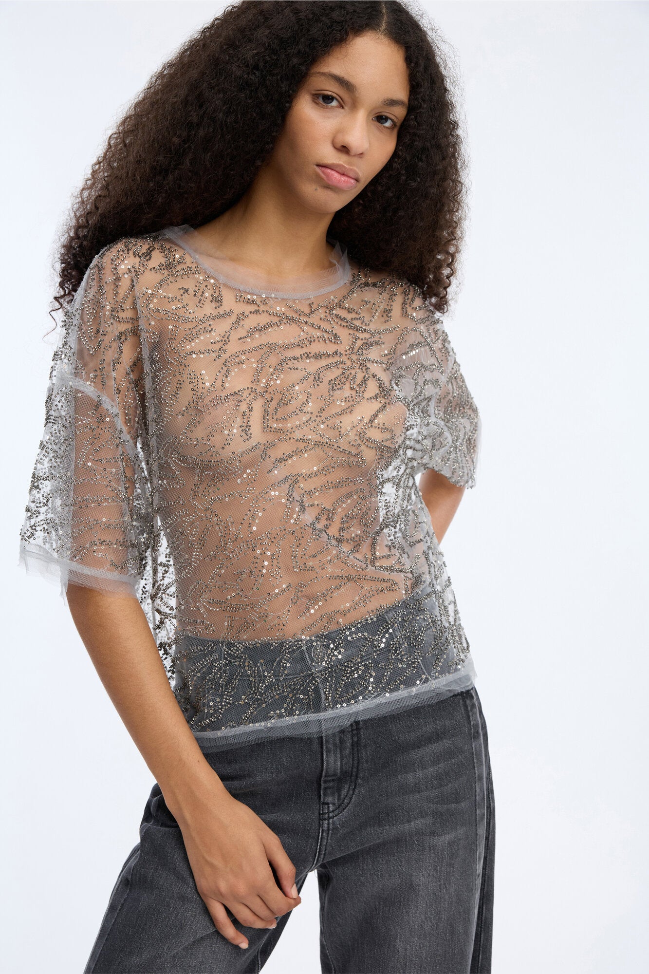 Vun t-shirt - 48 Gun-metal